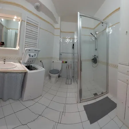 דירה Climatise 2 Personnes Avec Terrasse Et Piscine סן-מקסים